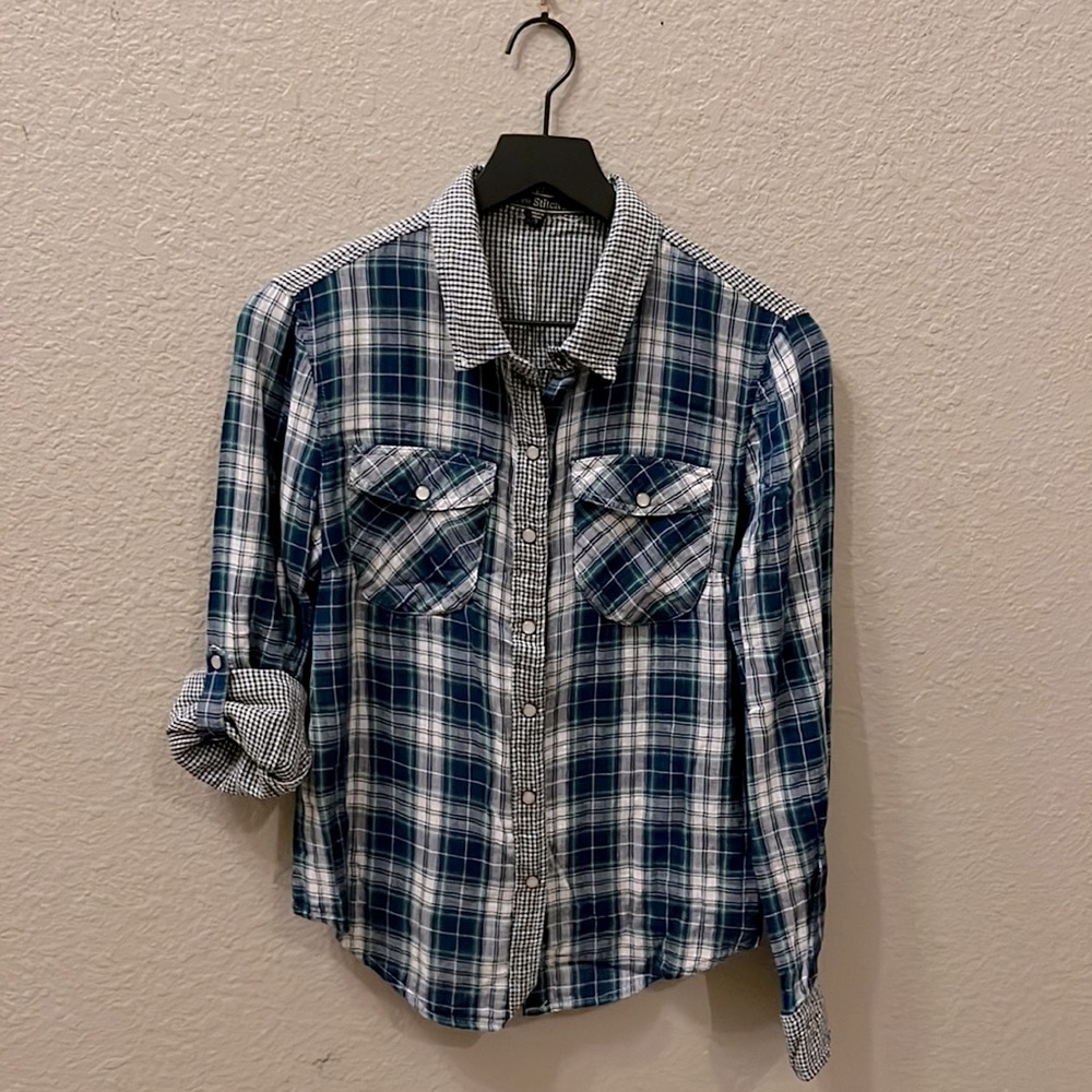 Love Stitch - button down - small